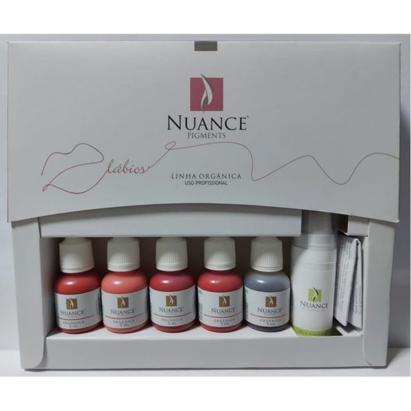 Nuance Lábios - Linha Orgânica 5ml Set