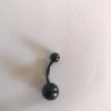 Siyah Göbek Piercing - Görsel 2