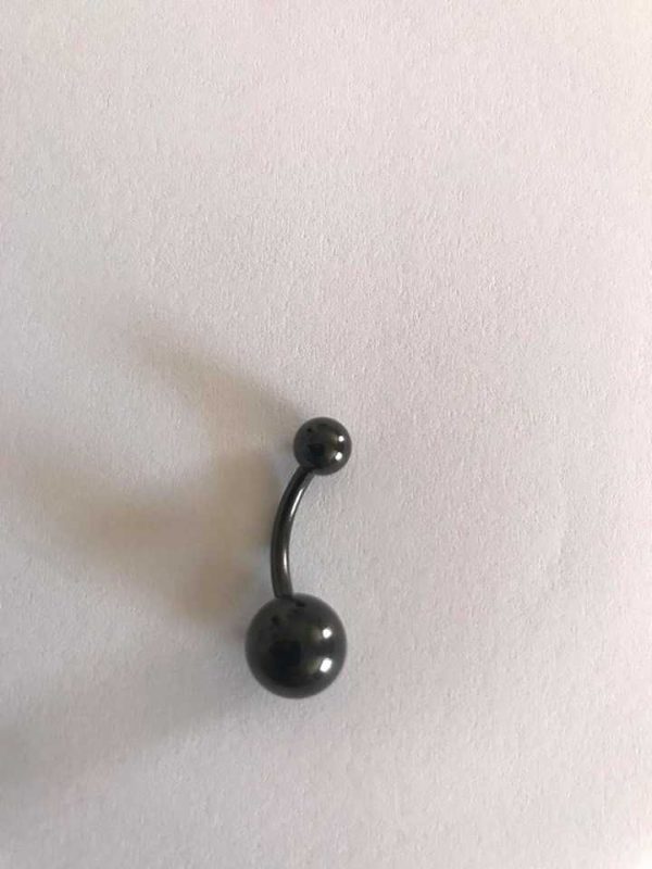 Siyah Göbek Piercing - Görsel 2