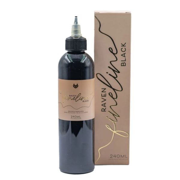 Raven Black Electric Ink 240ml