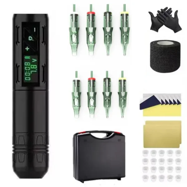 Wireless Tattoo Pen Set 2 Black