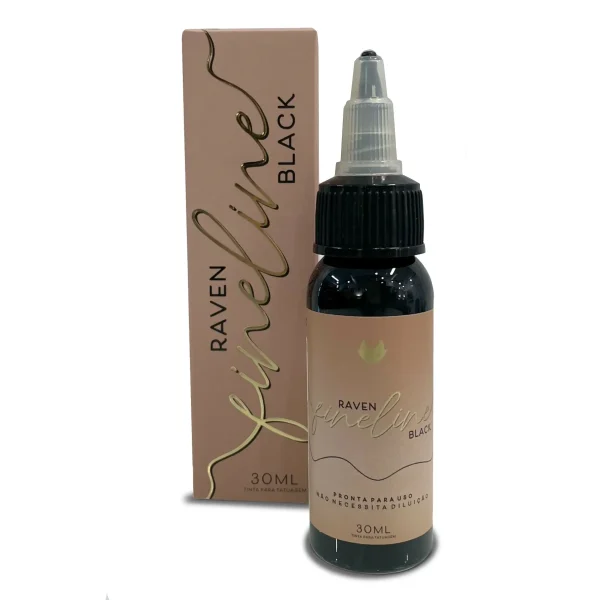 Raven Black Electric Ink 30ml