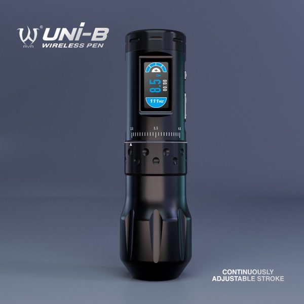 AVA WIRELESS PEN ADJUSTABLE STROKE UNi-B Black