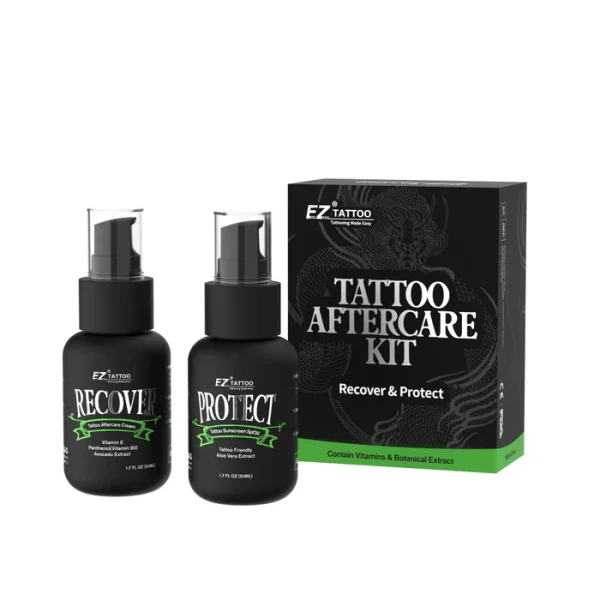 EZ Tattoo Aftercare Kit – Recover & Protect Duo