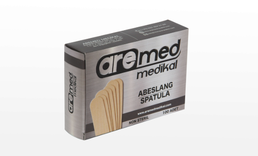Abeslang Tahta Dil Çubuğu - 100 Adet (1 PAKET)