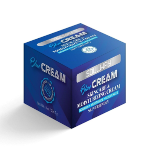 blue cream