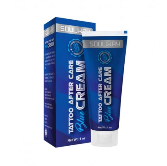 Soulway Tattooing Blue Cream Dövme Merhemi 1 oz